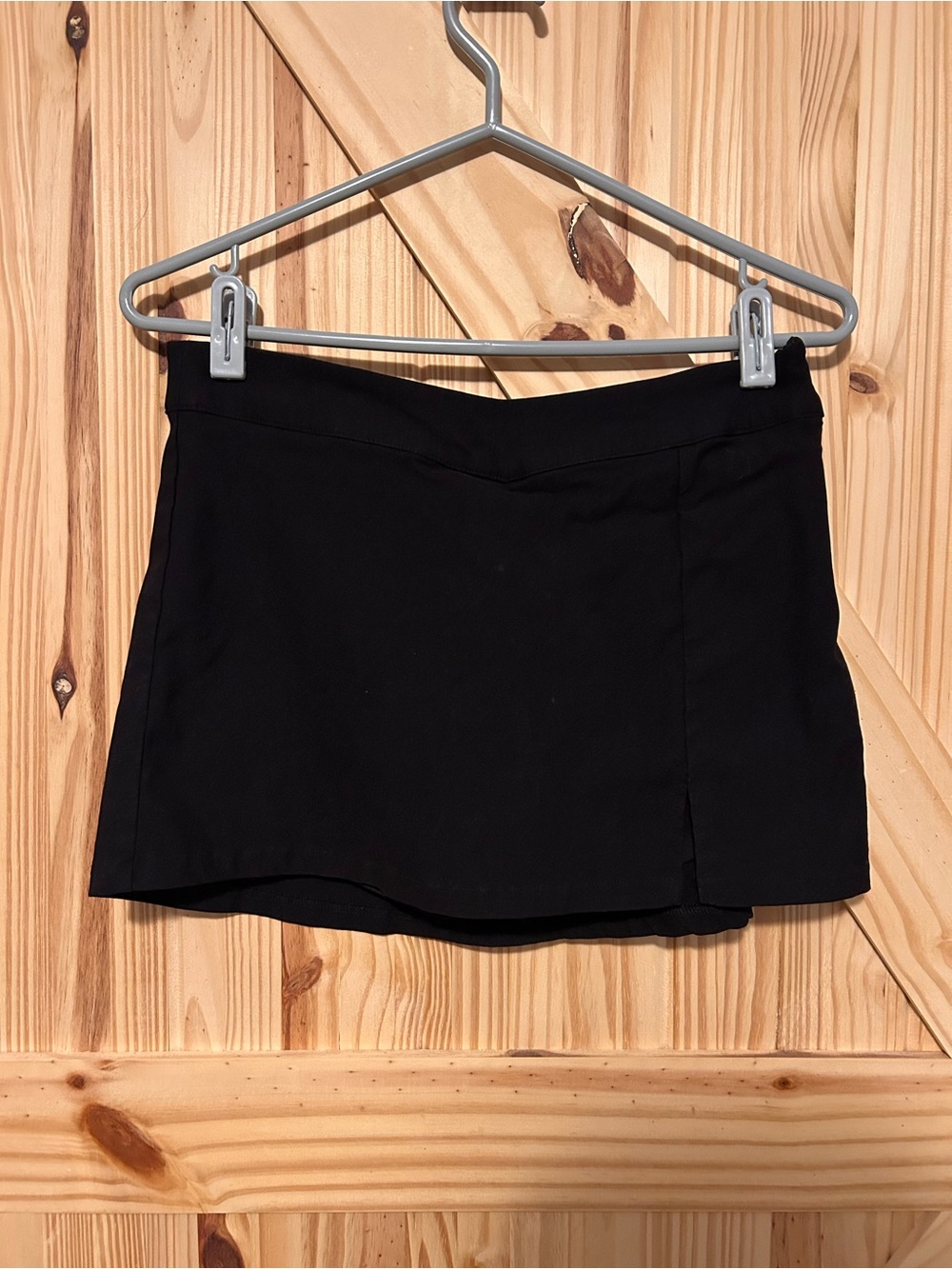 Garage Black Mini Skort
